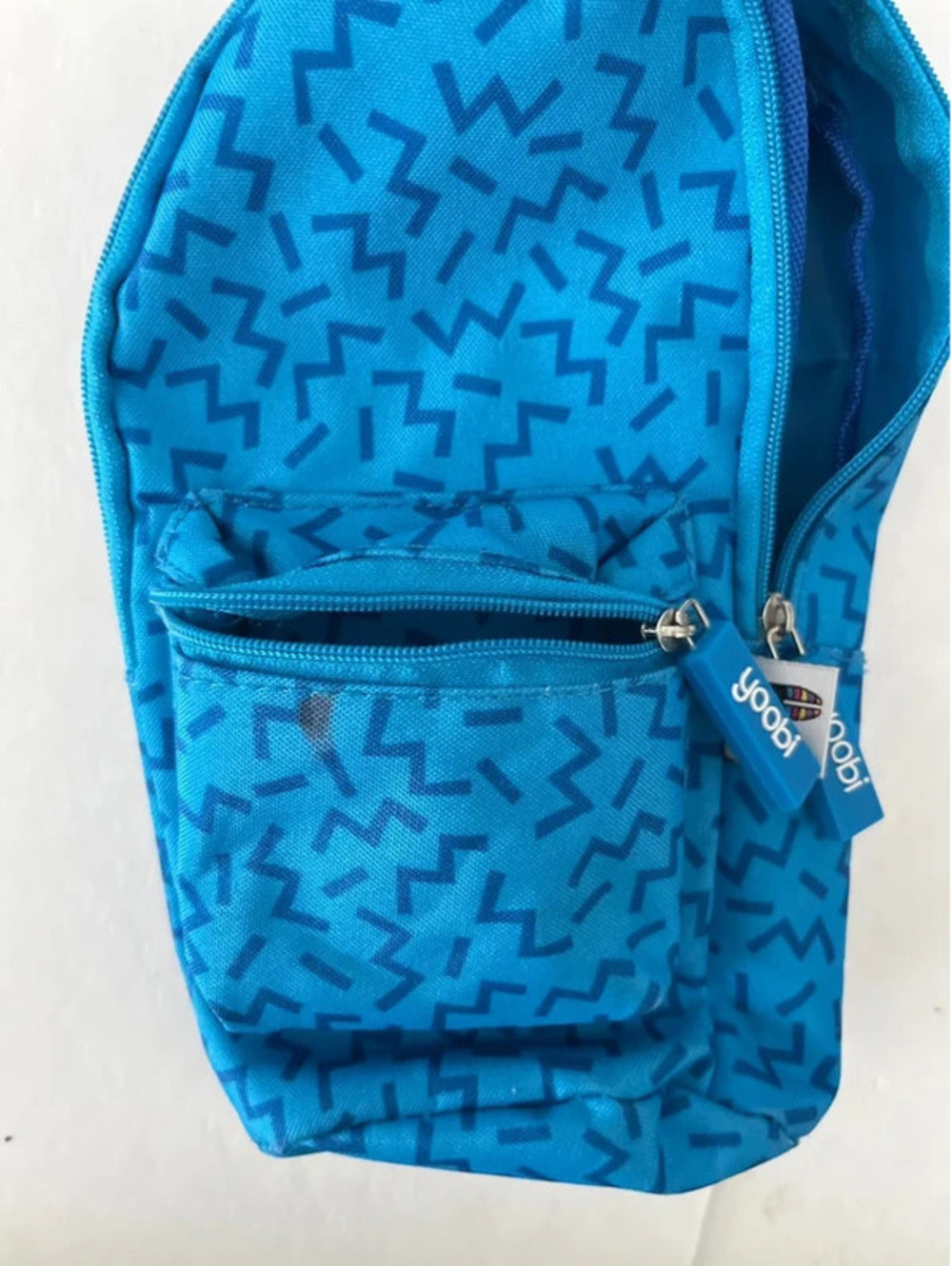 Yoobi Mini Backpack Pencil Stationary Case blue mini backpack purse